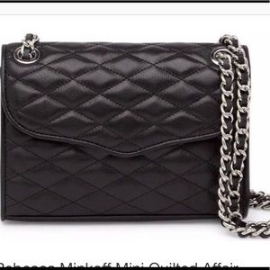 Mini Quilted Affair Black . Rebecca Minkoff